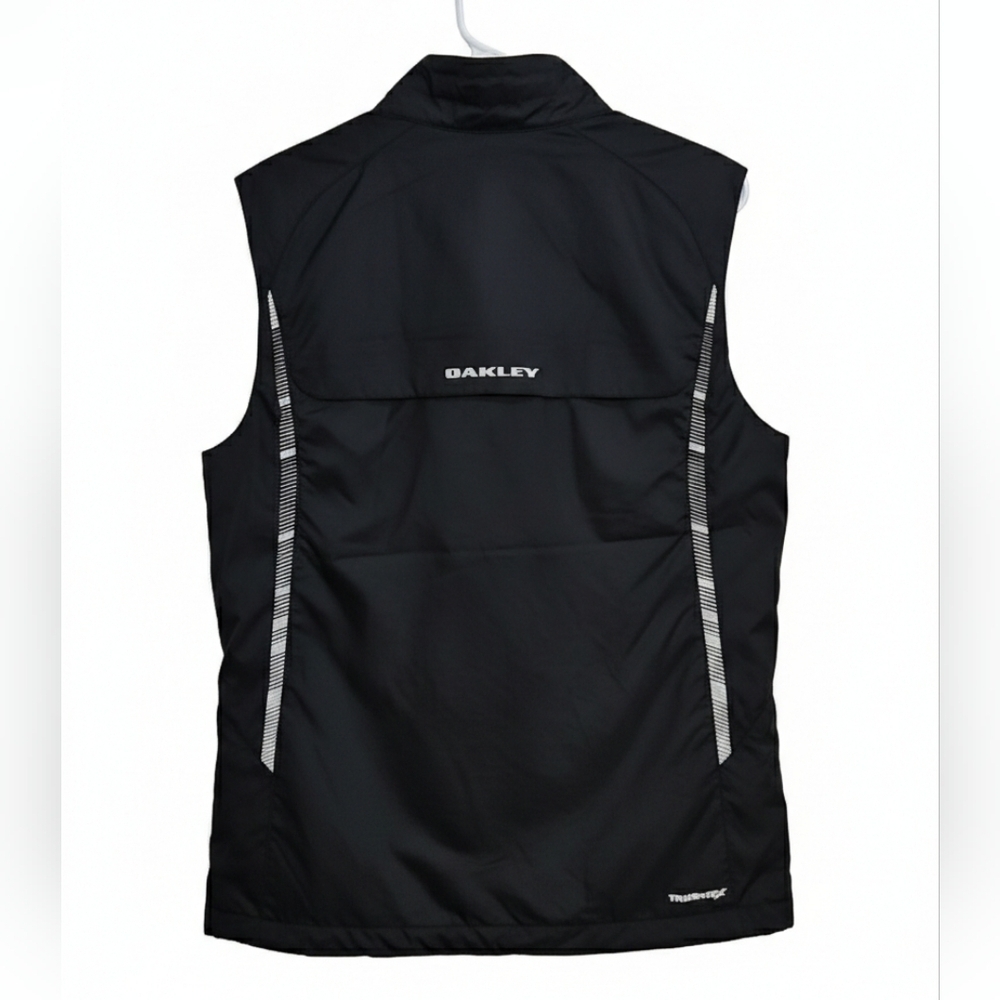 NWTs Oakley Hydrolix Don't Get Wind Black Vest Sz S Mens - Picture 2 of 8